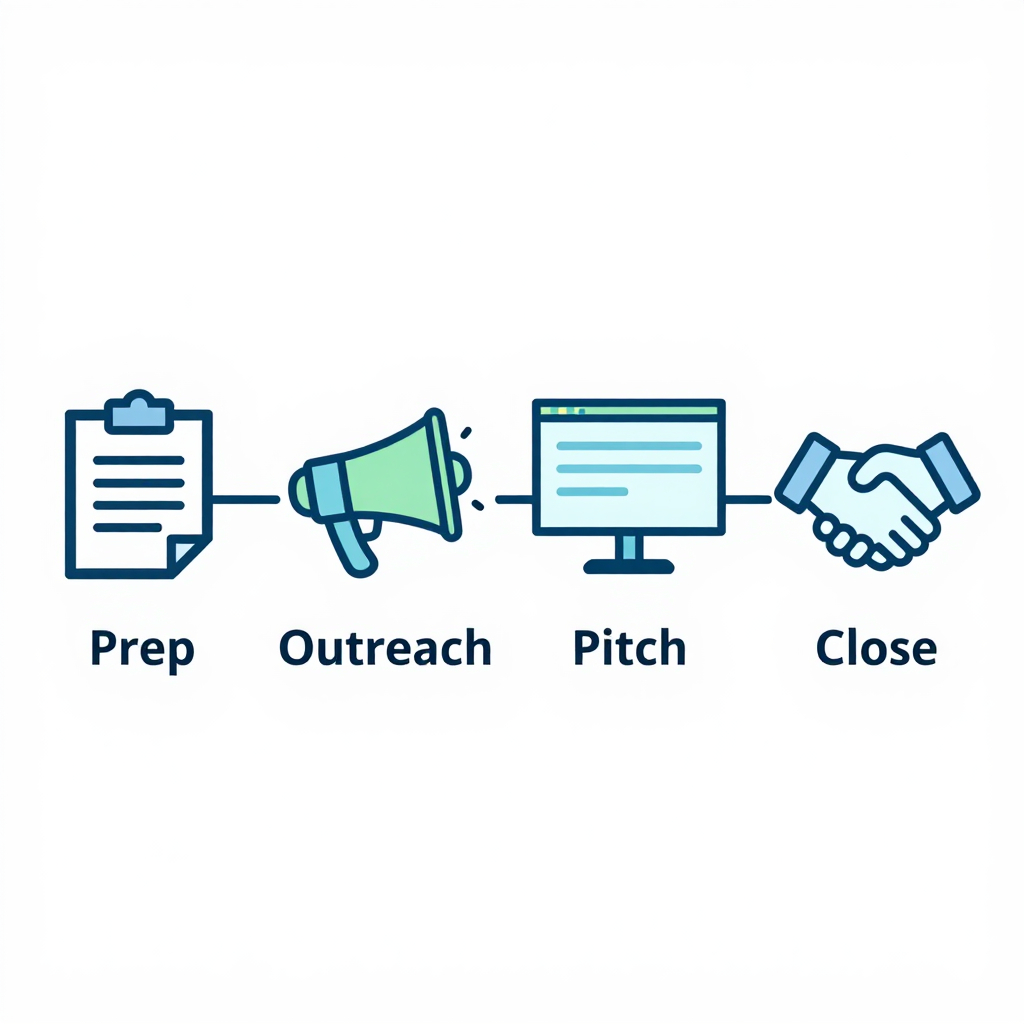 Fundraising sprint timeline